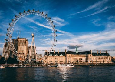 London Eye City UK England