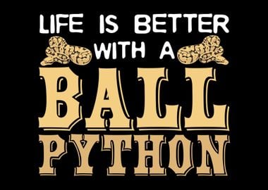 Ball Python Joke Snake