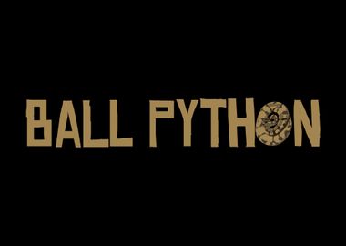 Ball Python Lettering