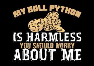 Ball Python Joke Snake