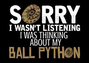 Ball Python Joke Snake