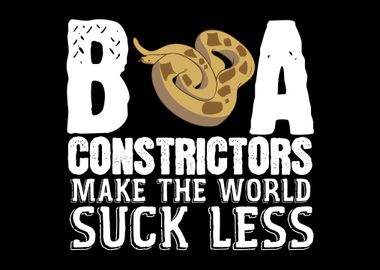 Boa Constrictor Joke Snake