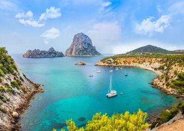 Ibiza Spain Es Vedra Ocean