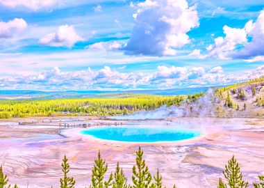 Yellowstone Park USA