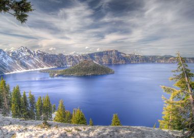 Crater Lake Park Oregon