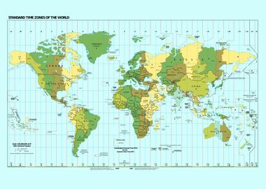 Time Zones of the World