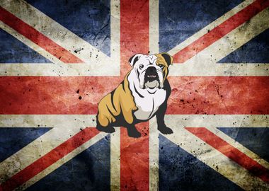 British Bulldog UK Flag