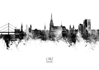 Linz Skyline Austria