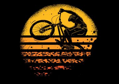 Retro Vintage Dirt Jumping