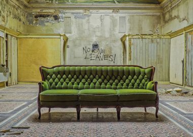 The Green Settee