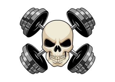 Skull Bodybuilding Fitness