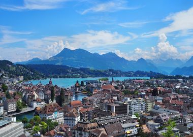 Switzerland Lucerne City