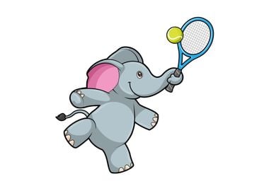 Elephant Tennis 