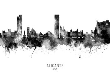 Alicante Skyline Spain