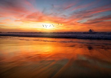 Sunset at the Beach