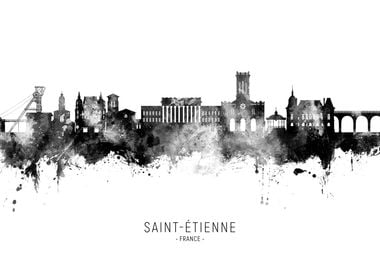 Saint Etienne Skyline