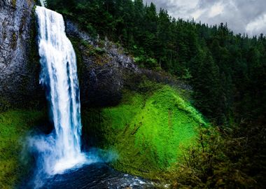 Waterfall Nature in Forest