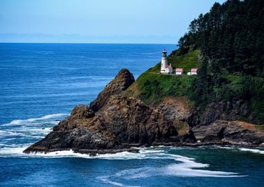 Light House at the Sea