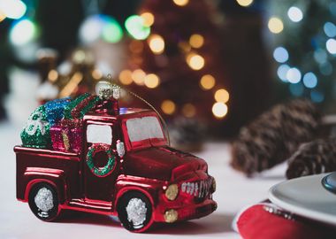 Christmas car