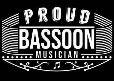 Proud Bassoon Musician