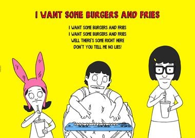 I Want Some Burgers And Fries Song