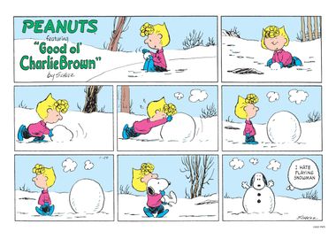 Snowman Comic Strip