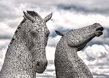 Sculpture horses