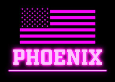 PHOENIX USA PINK NEON