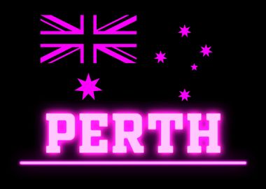 PERTH AUSTRALIA NEON