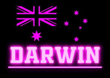 DARWIN AUSTRALIA NEON