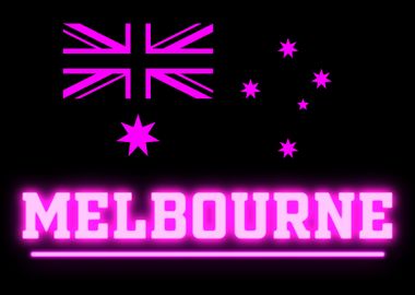 MELBOURNE AUSTRALIA NEON