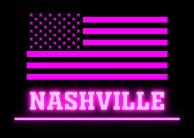 NASHVILLE USA NEON