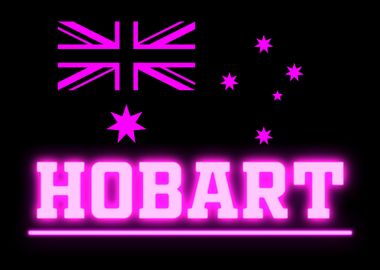 HOBART AUSTRALIA NEON