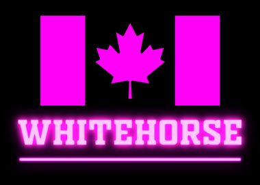 WHITEHORSE CANADA NEON