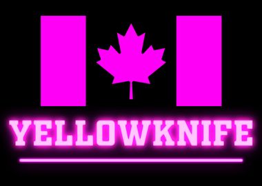 YELLOWKNIFE CANADA NEON