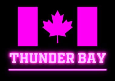 THUNDER BAY CANADA NEON