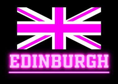 EDINBURGH UK NEON