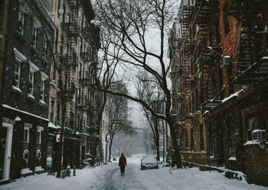 New York City Winter Snow