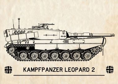 KAMPFPANZER GERMAN VINTAGE