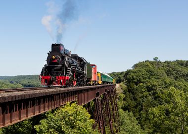 Steam engine travel