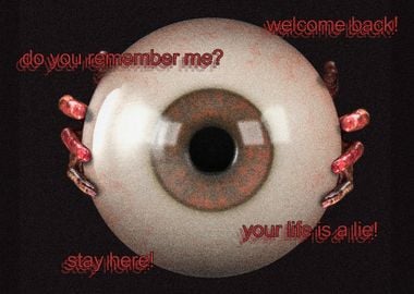 Weirdcore Aesthetic Eye