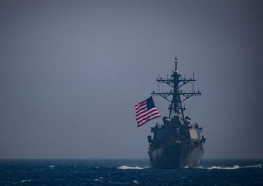 USS Ross Destroyer