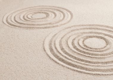 Zen Garden Circles 