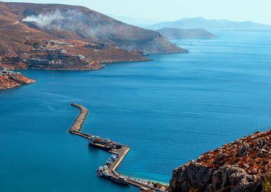 Seascape on a Greek Island