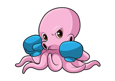 Octopus Boxer Boxing glove