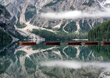 Boats On The Lake