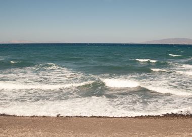 Santorini Crashing Waves 1