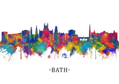 Bath England Skyline