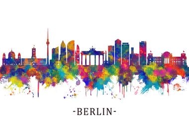 Berlin Germany Skyline