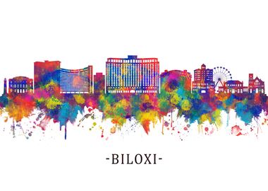 Biloxi Mississippi Skyline